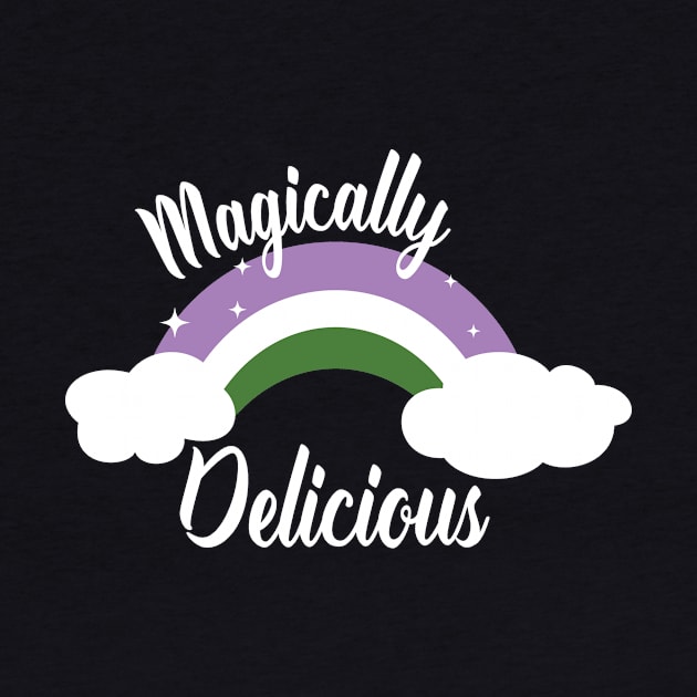 Magically Delicious Genderqueer LGBT Pride by ProudToBeHomo